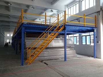 Steel Floor Deck Industrial Racking Systems , One / two floor Mezzanine racking
