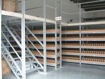 luzem towarowym magazyny przemysłowe mezzanine, podwójna platforma magazynowa