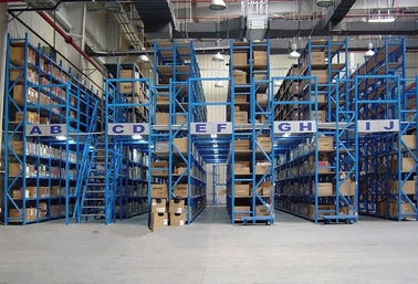 150KG - 600KG Ręczna obsługa półek mezzanine z regałami półek