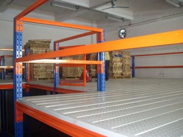 Ciężarowa pojemność na obciążenia Przemysłowe Piętra Mezzanine z podłogą ze stali / posadzki
