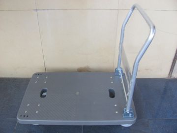 logistyczny centra składany wózek z tworzywa sztucznego z niebieskim / szarym, pojemność 150 kg